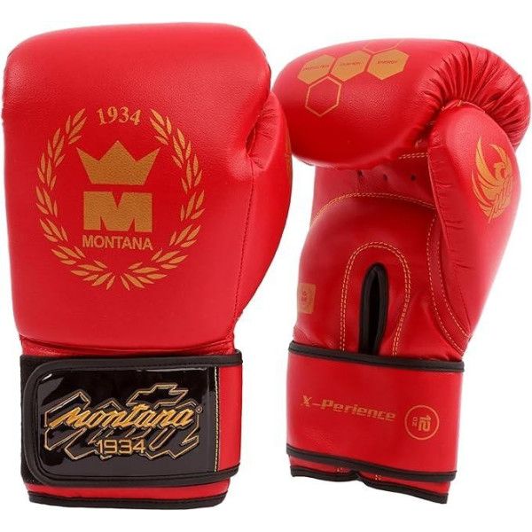 Gants de Boxe Montana | Rouge | X-BOXING NewCode red