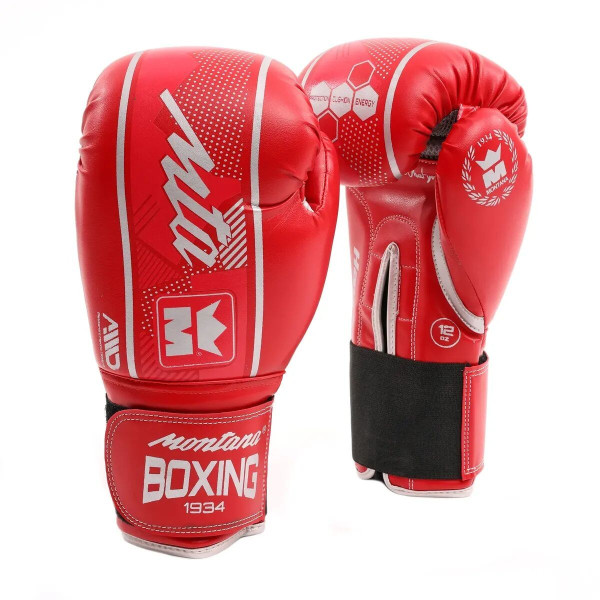 Gants de Boxe Montana | Rouge | HAWK red