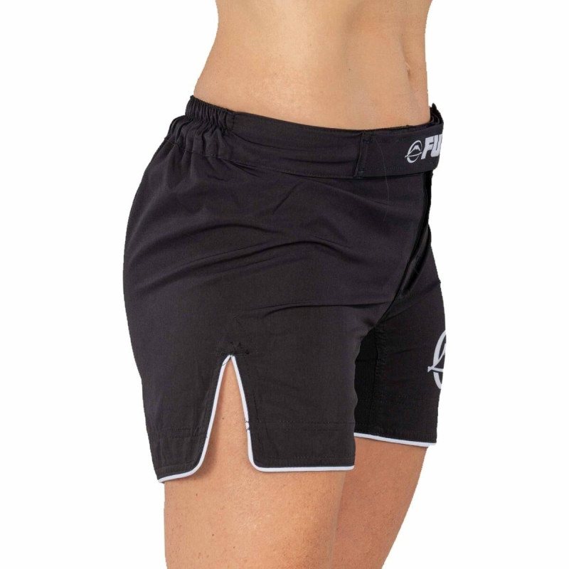 Short de Grappling Fuji Sports | Noir | Baseline Femme