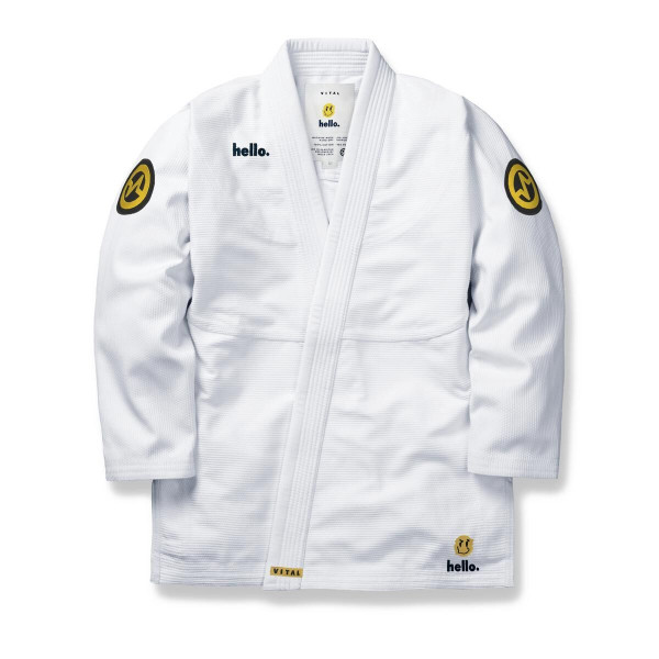 Kimono JJB  homologué IBJJF - Kimono Vital  Blanc - SMILE NEVER SMILE