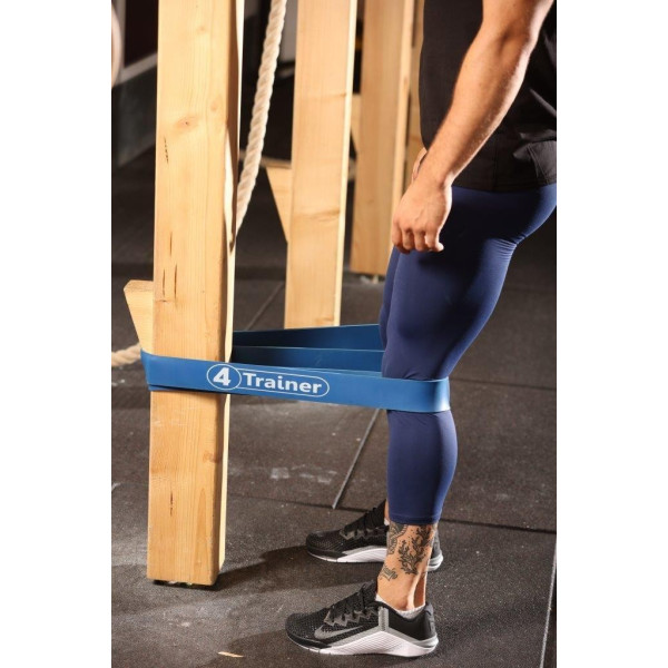 Bande Élastique 4TRAINER | Bleu | Powerband Très Fort XL