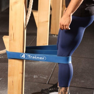 Bande Élastique 4TRAINER | Bleu | Powerband Très Fort XL
