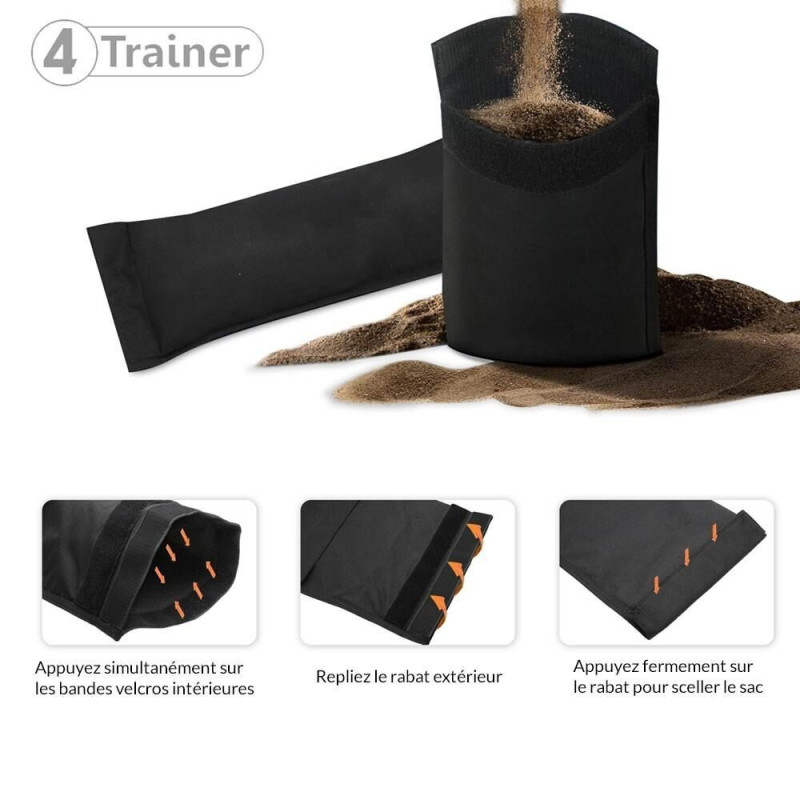 Sandbag 4TRAINER | 30KG | Hybride avec Poignées