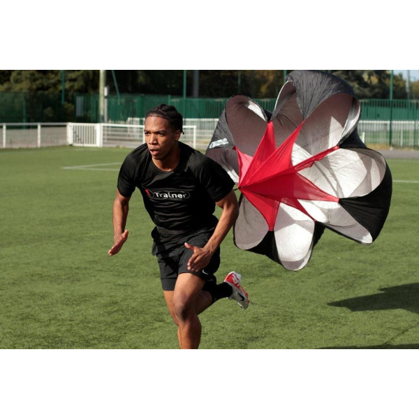 Parachute de Vitesse 4TRAINER XL | Entraînement Résistance Sprint