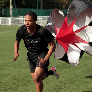 Parachute de Vitesse 4TRAINER XL | Entraînement Résistance Sprint