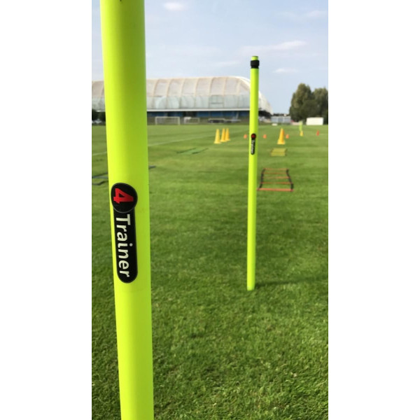 Piquets de Slalom 4TRAINER | Jaune | Lot de 5 - 180cm