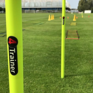 Piquets de Slalom 4TRAINER | Jaune | Lot de 5 - 180cm