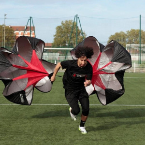 Parachute de Vitesse 4TRAINER XL | Entraînement Résistance Sprint