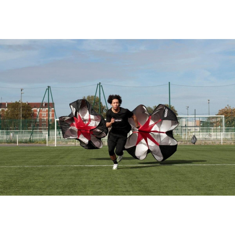 Parachute de Vitesse 4TRAINER XL | Entraînement Résistance Sprint