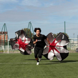 Parachute de Vitesse 4TRAINER XL | Entraînement Résistance Sprint
