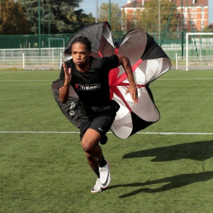 Parachute de Vitesse 4TRAINER XL | Entraînement Résistance Sprint