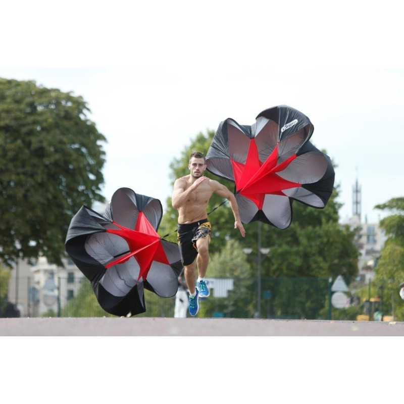 Parachute de Vitesse 4TRAINER XL | Entraînement Résistance Sprint