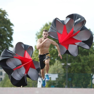 Parachute de Vitesse 4TRAINER XL | Entraînement Résistance Sprint