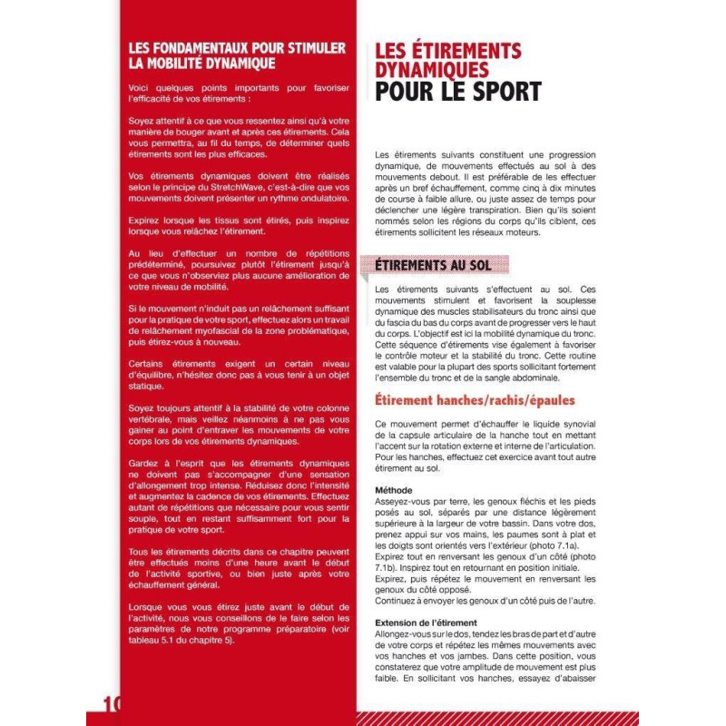 Livre Stretch to Win 4TRAINER | Étirements Performance | Méthode Frederick