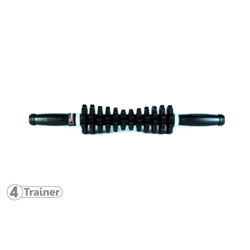 Stick de Massage 4TRAINER | Noir | Ajustable 43cm