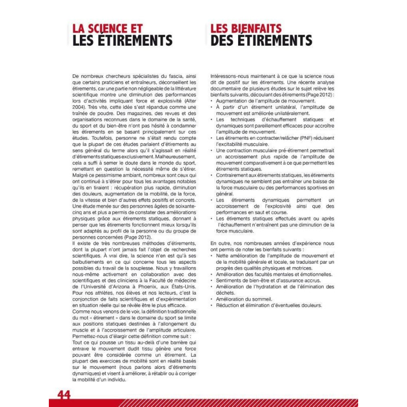 Livre Stretch to Win 4TRAINER | Étirements Performance | Méthode Frederick