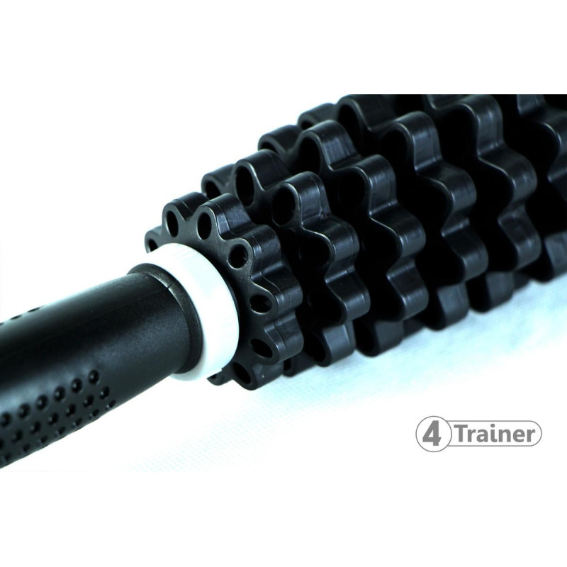 Stick de Massage 4TRAINER | Noir | Ajustable 43cm