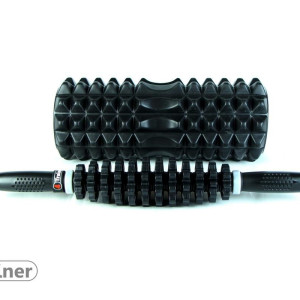Stick de Massage 4TRAINER | Noir | Ajustable 43cm
