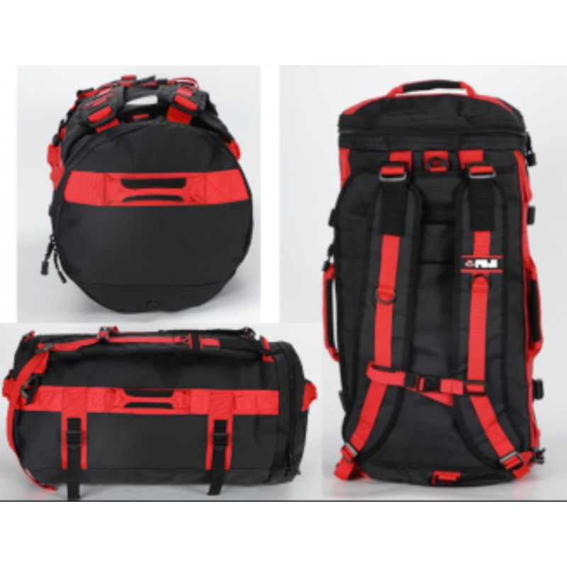 Sac de Sport Fuji Sports | Noir Rouge | Comp Duffle
