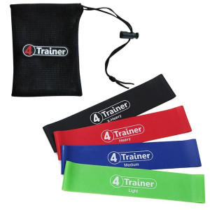 Bandes Élastiques 4TRAINER | Pack Flat Bands | 4 Résistances