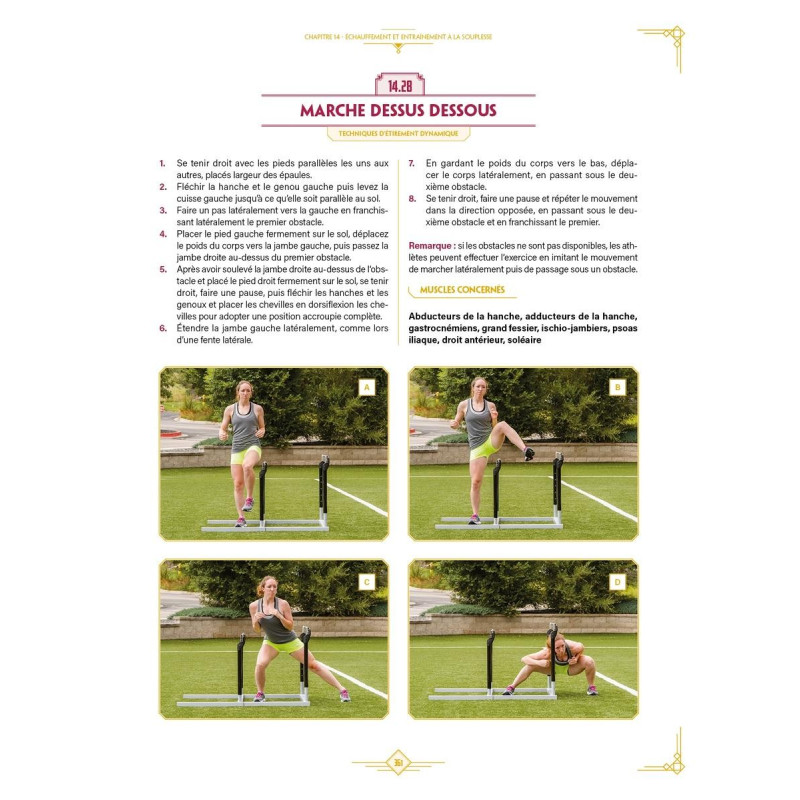 Livre Encyclopédie Préparation Physique 4TRAINER | Référence NSCA Formation Sport