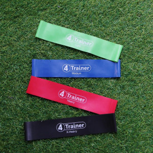 Bandes Élastiques 4TRAINER | Pack Flat Bands | 4 Résistances
