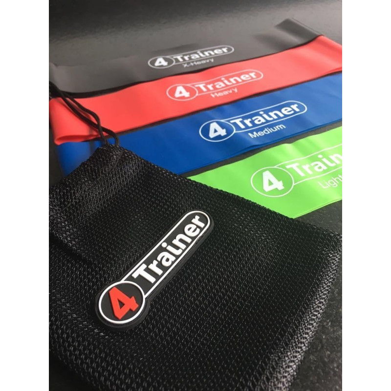 Bandes Élastiques 4TRAINER | Pack Flat Bands | 4 Résistances