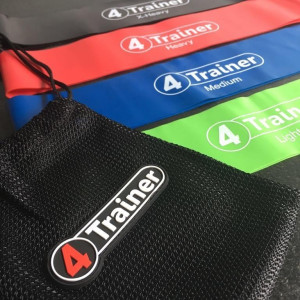 Bandes Élastiques 4TRAINER | Pack Flat Bands | 4 Résistances