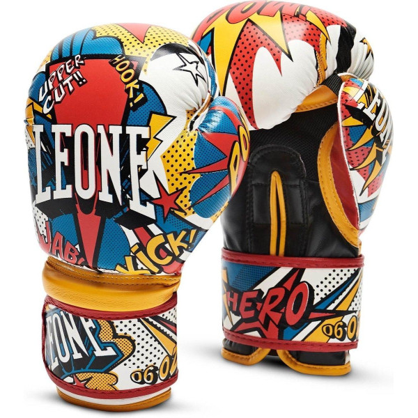 Gants de Boxe Leone1947 | Blanc | HERO Junior