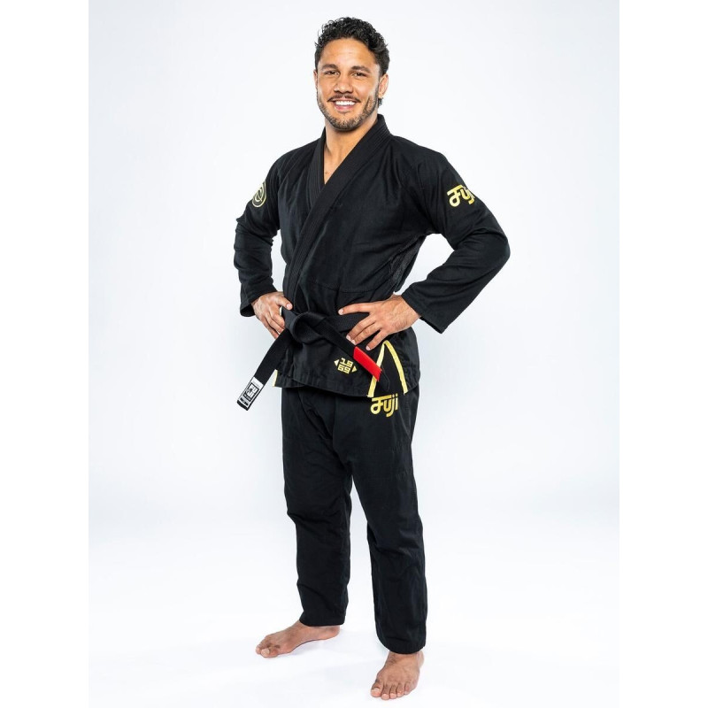 Kimono JJB FUJI Sports | Noir/Or | Flow-Tech