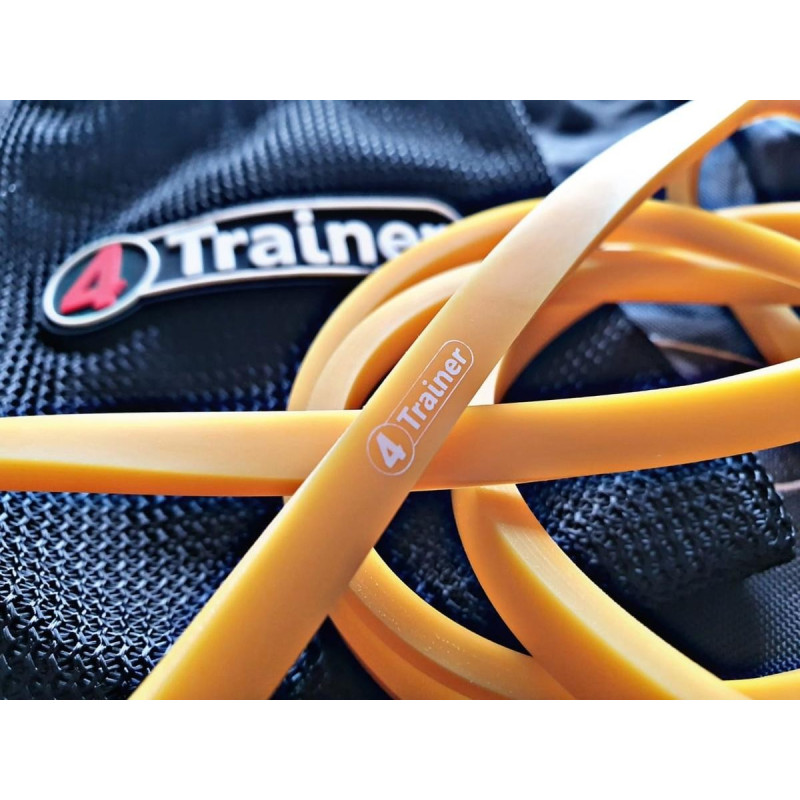 Bande Élastique 4TRAINER | Jaune | Powerband Super Light
