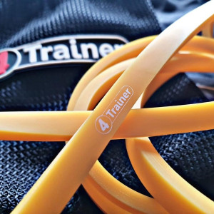 Bande Élastique 4TRAINER | Jaune | Powerband Super Light