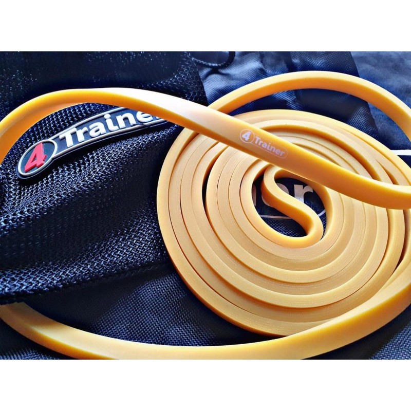 Bande Élastique 4TRAINER | Jaune | Powerband Super Light