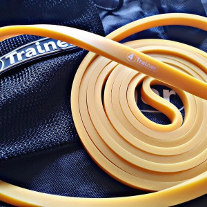 Bande Élastique 4TRAINER | Jaune | Powerband Super Light