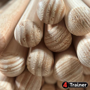 Barre Technique Haltérophilie 4TRAINER | Bois | Lot de 10 - 150cm