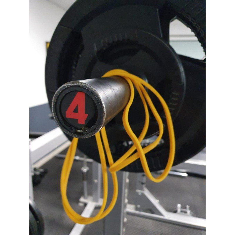 Bande Élastique 4TRAINER | Jaune | Powerband Super Light