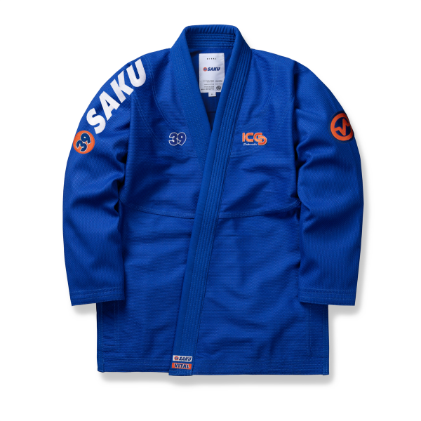 Kimono JJB - Sakuraba - Bleu - Vital - IBJJF