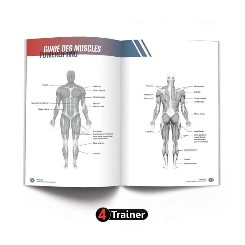Livre Powerlifting 4TRAINER | Les Bases Techniques Force Athlétique Dan Austin Bryan Mann
