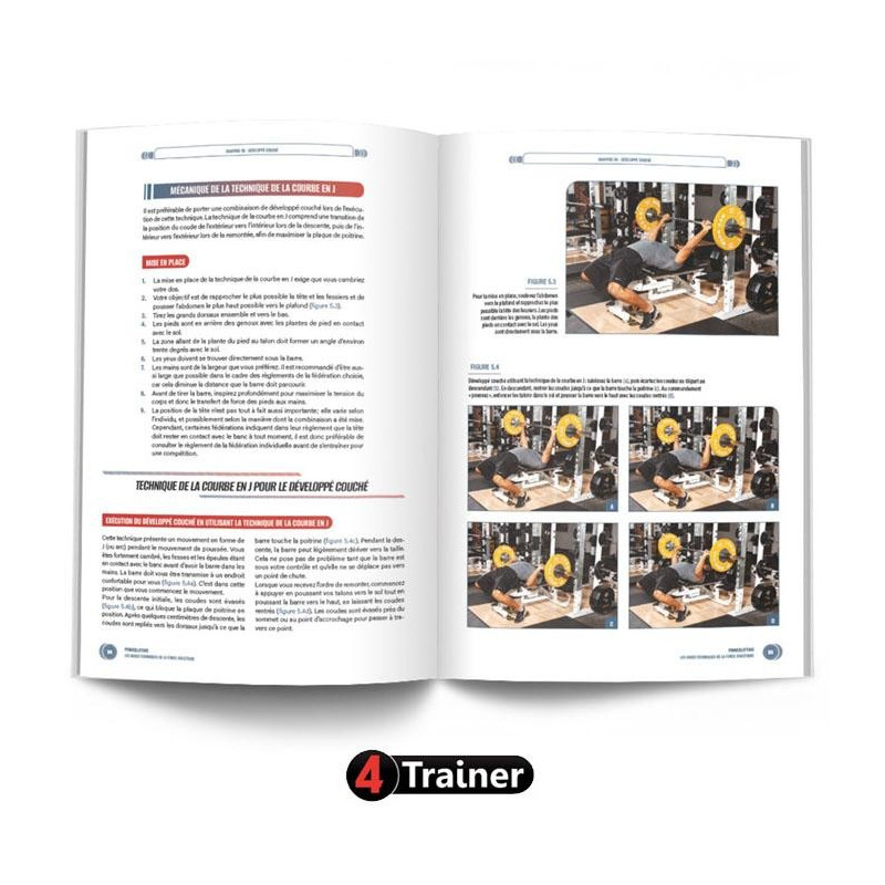 Livre Powerlifting 4TRAINER | Les Bases Techniques Force Athlétique Dan Austin Bryan Mann