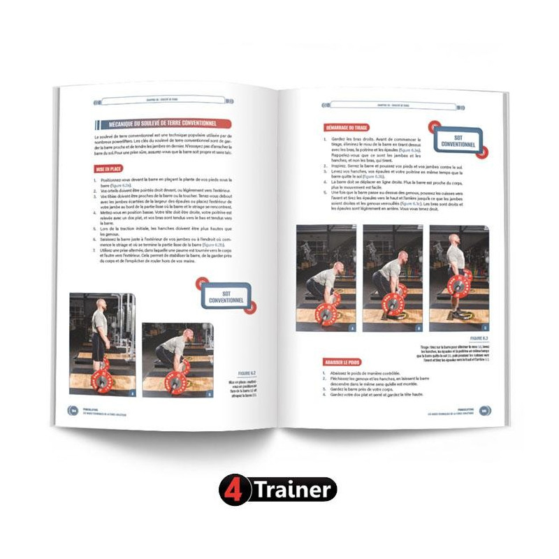 Livre Powerlifting 4TRAINER | Les Bases Techniques Force Athlétique Dan Austin Bryan Mann