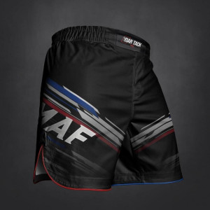 Shorts de MMA - Bar Tack x FMMAF - Noir - Drift