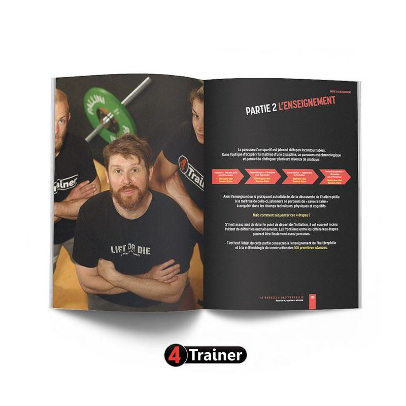 Livre Haltérophilie 4TRAINER | LA NOUVELLE HALTÉROPHILIE Autonomie | Renaud Lechevalier