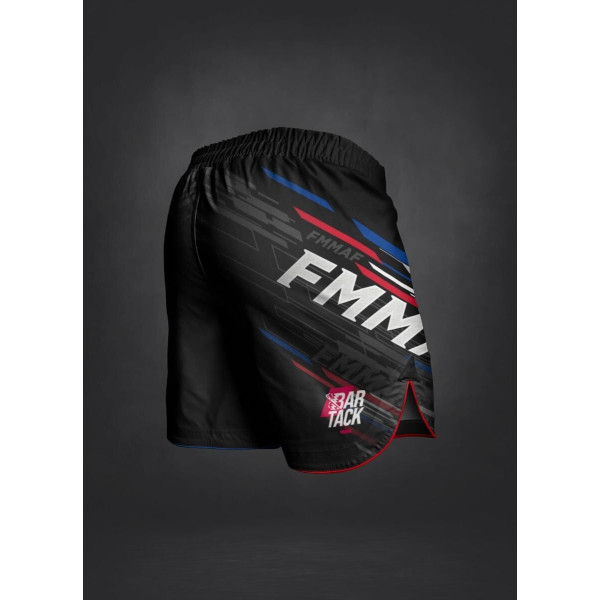 Shorts de MMA - Bar Tack x FMMAF - Noir - Drift