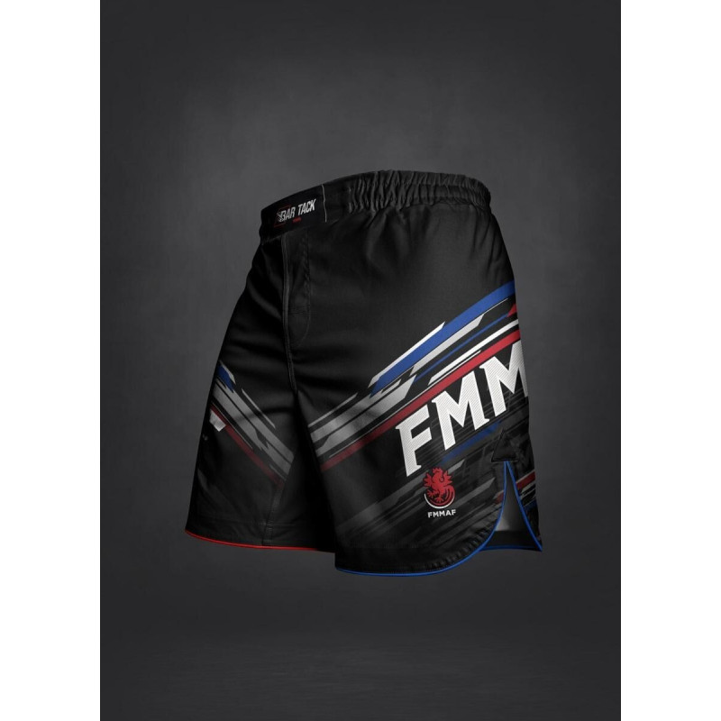 Shorts de MMA - Bar Tack x FMMAF - Noir - Drift