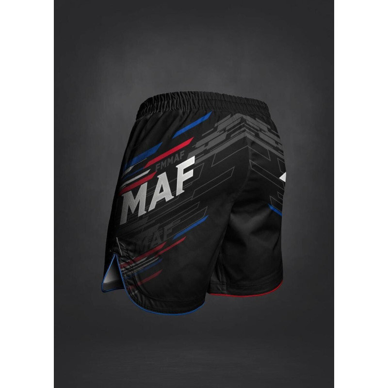 Shorts de MMA - Bar Tack x FMMAF - Noir - Drift