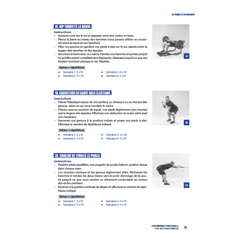 Programme d'Entraînement 4TRAINER | Total Body Transformation | Entraînement Fonctionnel