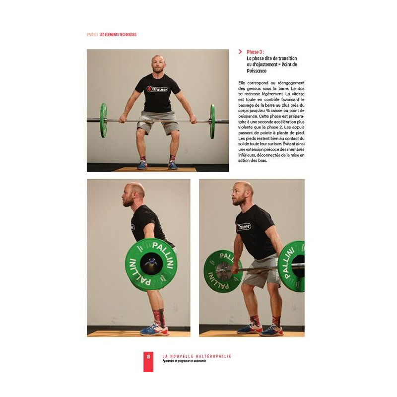 Livre Haltérophilie 4TRAINER | LA NOUVELLE HALTÉROPHILIE Autonomie | Renaud Lechevalier