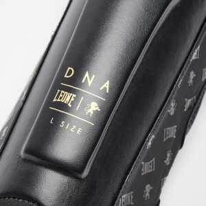 Protège-tibias Leone | Noir | DNA Full Protection