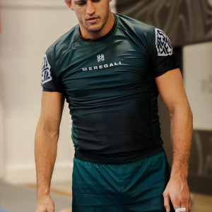 Short pour Grappling - Aesthetic - Vert Émeraude - Collaboration Nicholas Meregali