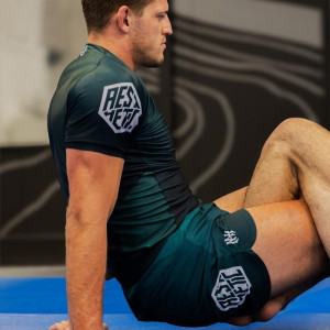 Short pour Grappling - Aesthetic - Vert Émeraude - Collaboration Nicholas Meregali